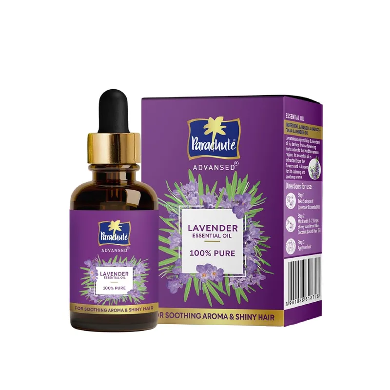 Parachute Advansed Lavender Essential Oil, 14ml — 58% off on Amazon.in