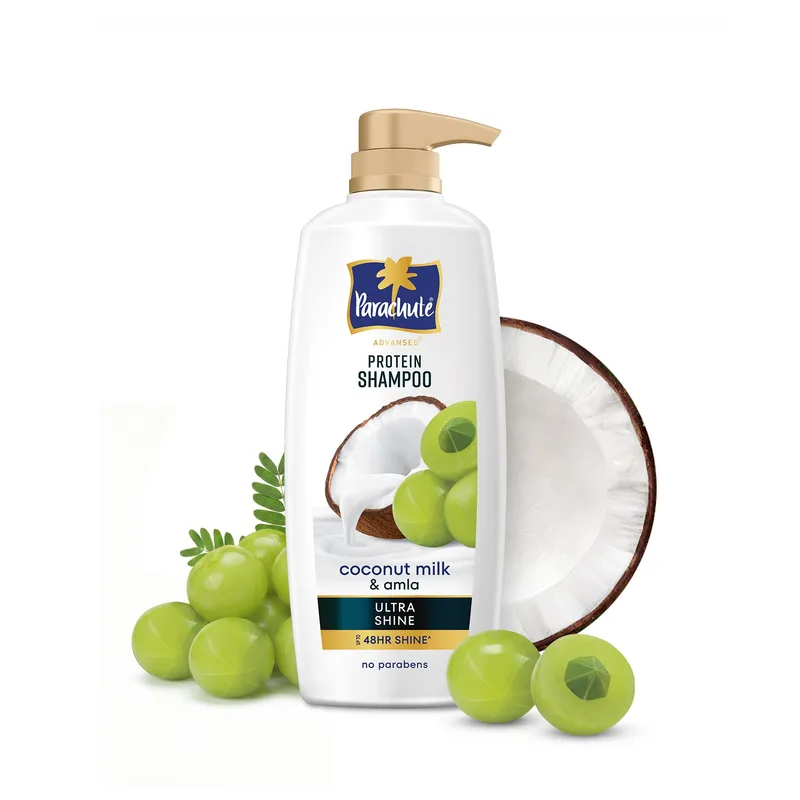 Parachute Advansed Protein Shampoo with Coconut Milk & Amla | 650ml — 68% off on Amazon.in