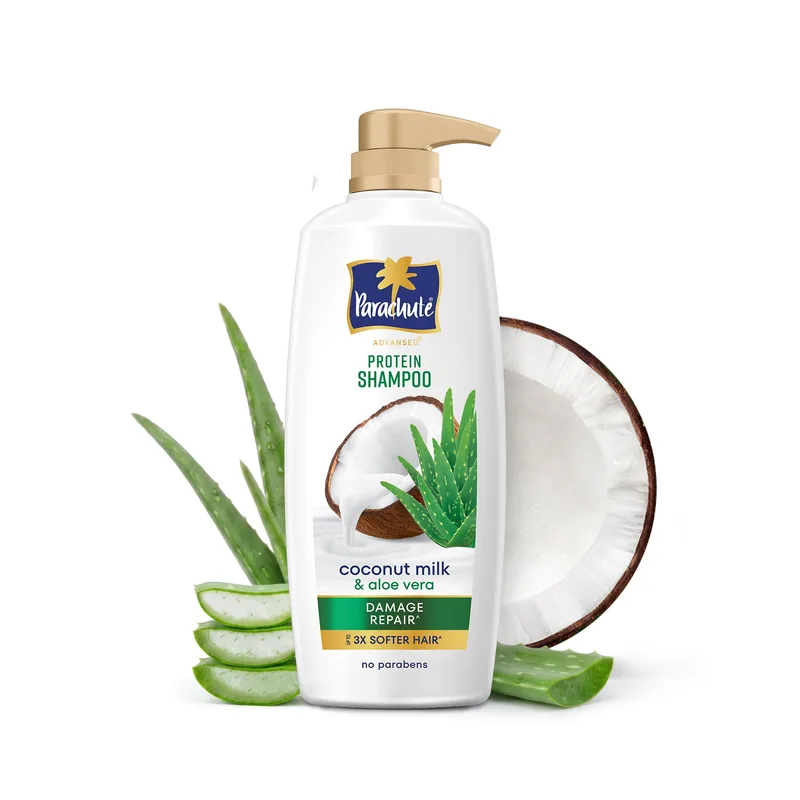 Parachute Advansed Protein Shampoo | with Coconut Milk and Aloe Vera | 1L — 68% off on Amazon.in