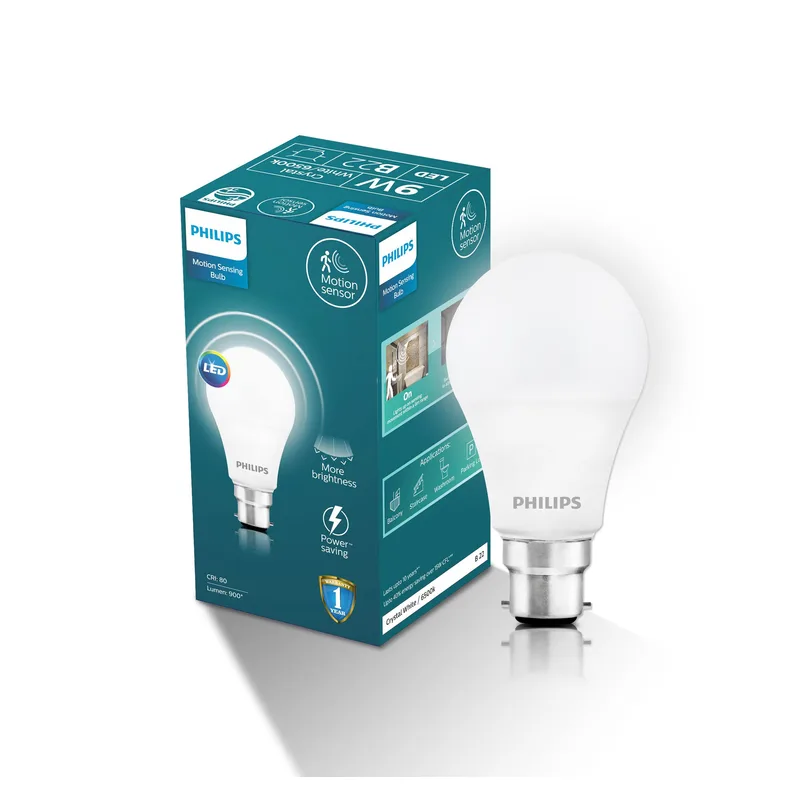 Philips Motion Sensor B22 LED Bulb | Motion Sensor Light for Home — 72% off on Amazon.in