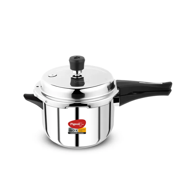 Pigeon by Stovekraft Inox Stainless Steel pressure cooker 5 litre — 64% off on Amazon.in