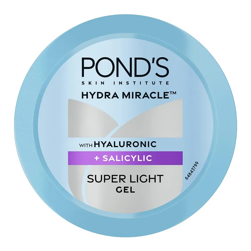 Ponds Hydra Miracle Super Light Gel with Hyaluronic Acid & Salicylic - 200g — 54% off on Amazon.in