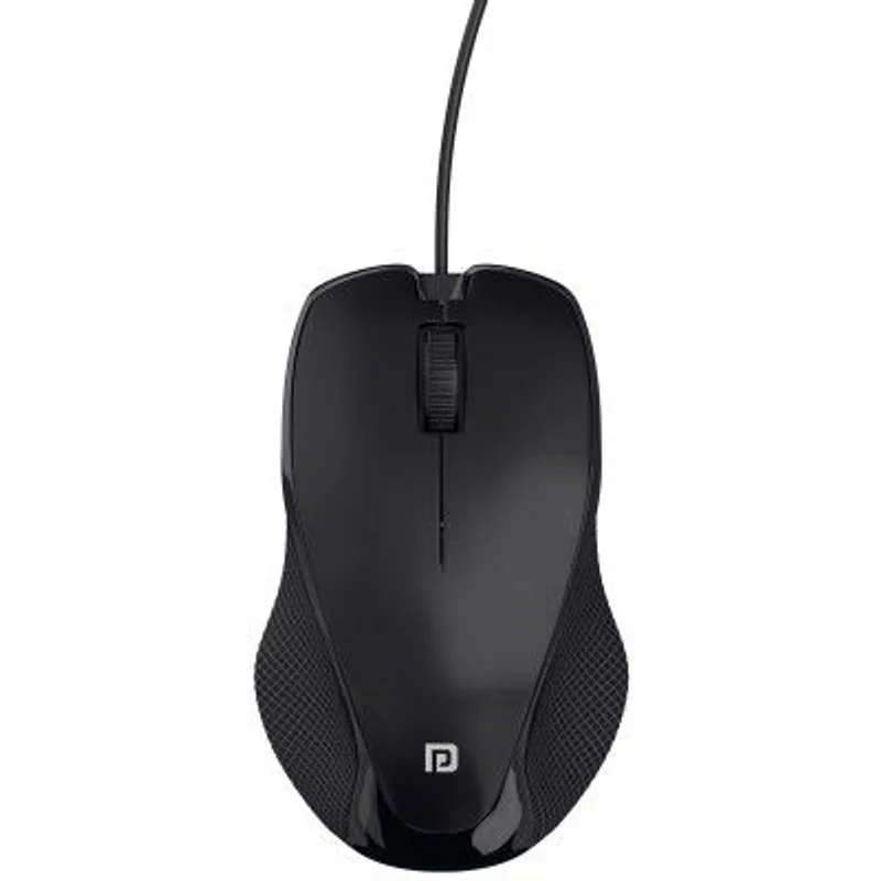 Portronics Toad 101 Wired Optical Mouse with 1200 DPI (Black) — 73% off on Amazon.in