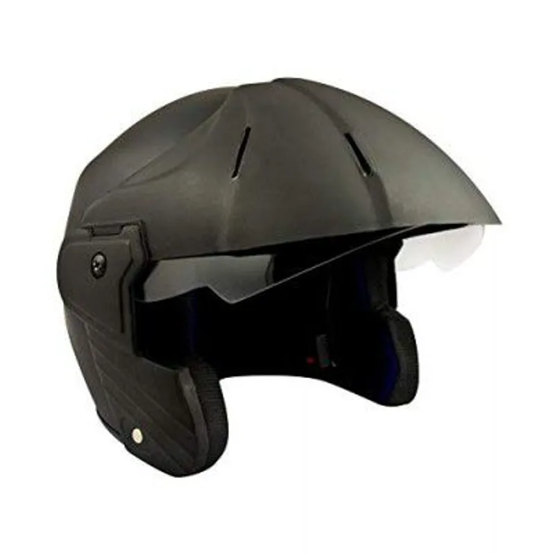 Sage Square Deltz Power (ISI Certified) Open Face Helmet , Black Matte , Small, ABS — 37% off on Amazon.in