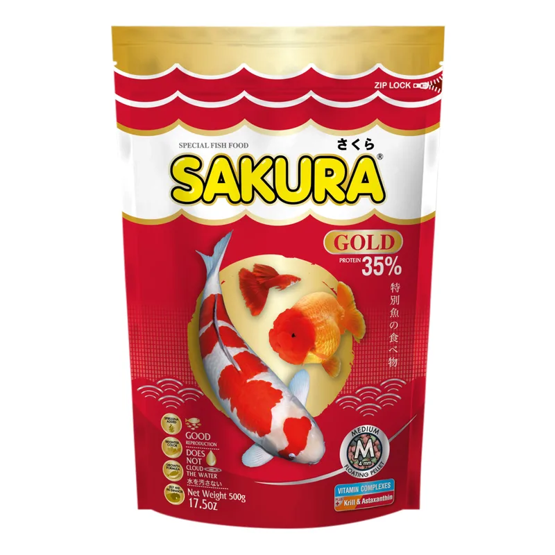 Sakura Goldfish Food | 250 g, Medium 4mm Pellets  — 82% off on Amazon.in
