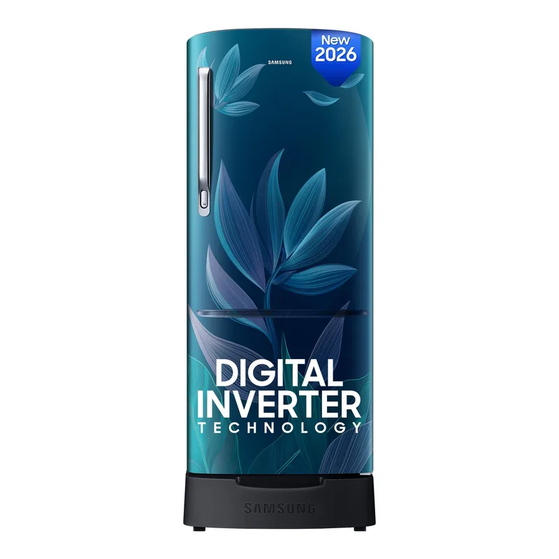 Samsung 183 L, 4 Star, Digital Inverter, Direct-Cool Single Door Refrigerator (RR20H28249U/NL, 2026 Model) — 35% off on Amazon.in