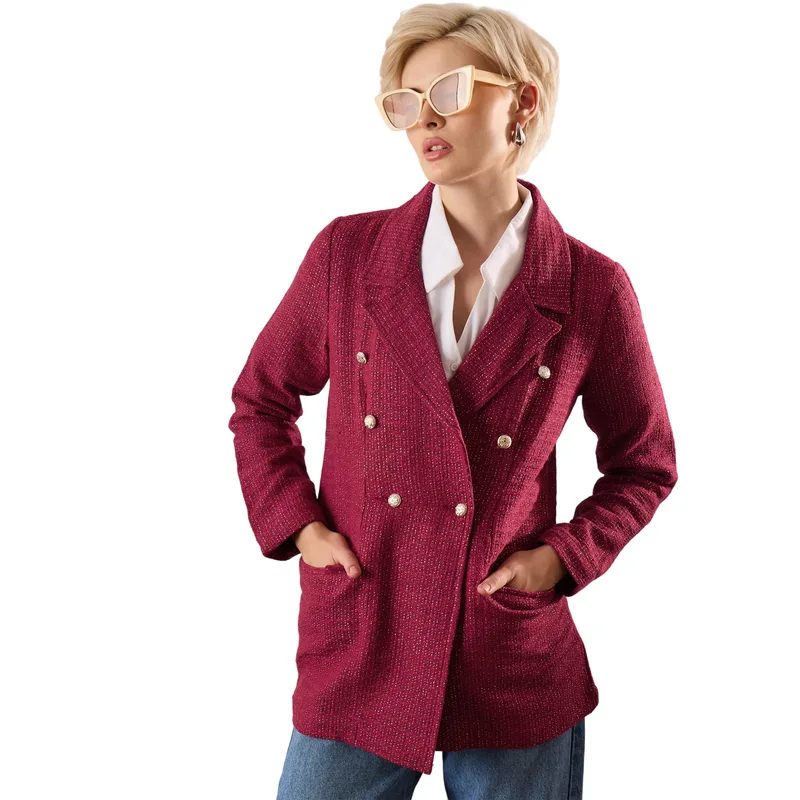 Sassafras Women Casual Blazer — 89% off on Amazon.in