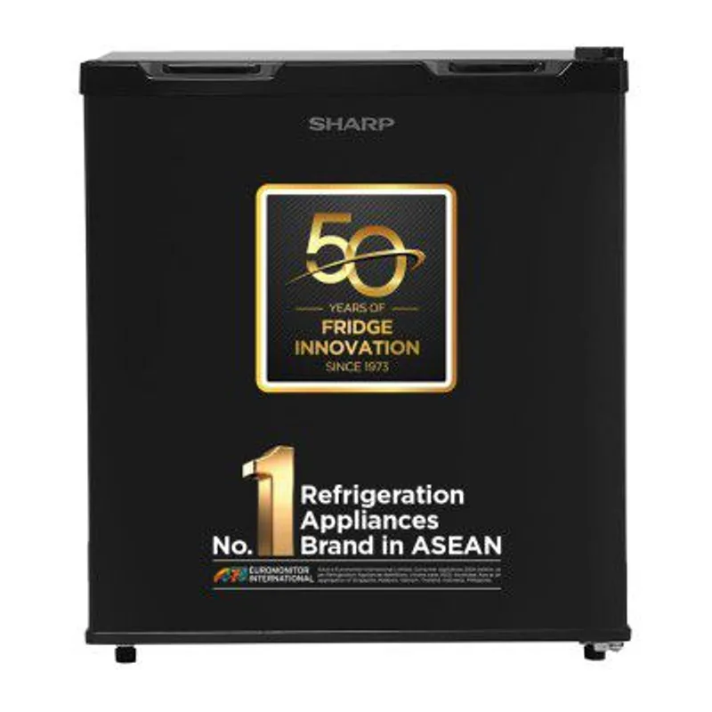 SHARP 50L 2 Star Mini Direct Cool Single Door Refrigerator (Metal Black, SJ-MRW055N3-PKS) — 43% off on Amazon.in