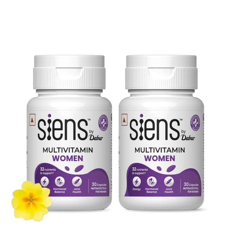 Siens By Dabur Multivitamin for Women-30 capsules, 1 count (Pack of 2) — 60% off on Amazon.in