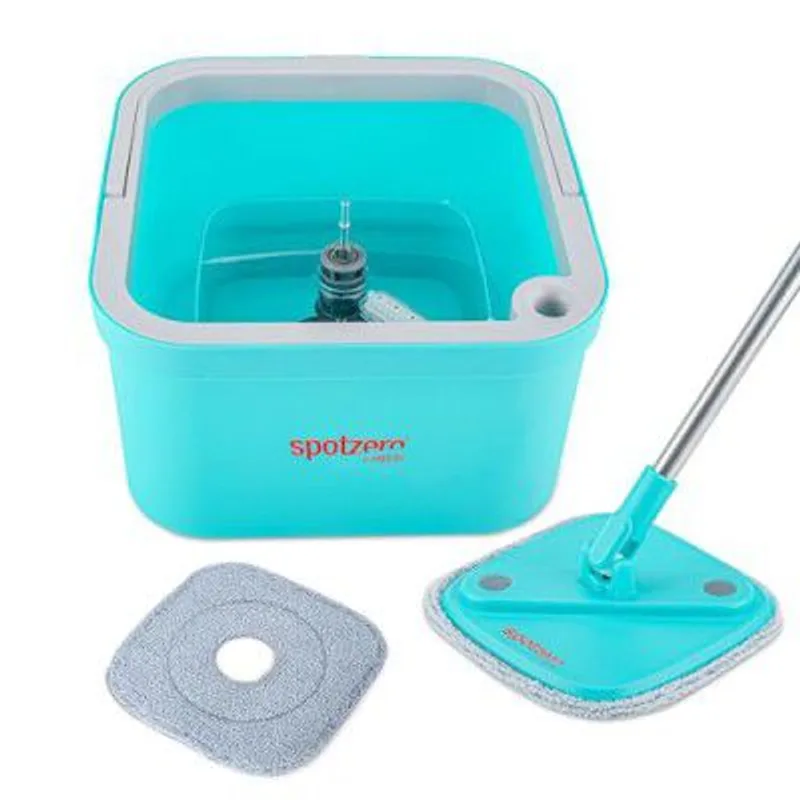 Spotzero By Milton Fresh Flow Square with Bucket 3 L, Flexible Kitchen tap Flat Squeeze Mop Bucket System Cleaning Supplies — 71% off on Amazon.in