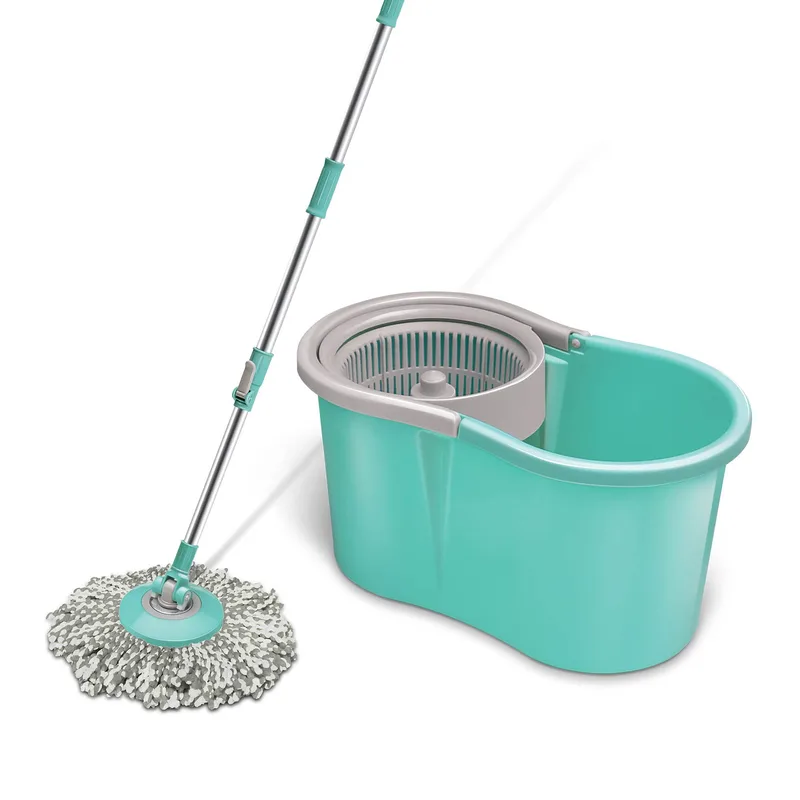 Spotzero By Milton Mini Spin Mop, Aqua Green — 51% off on Amazon.in