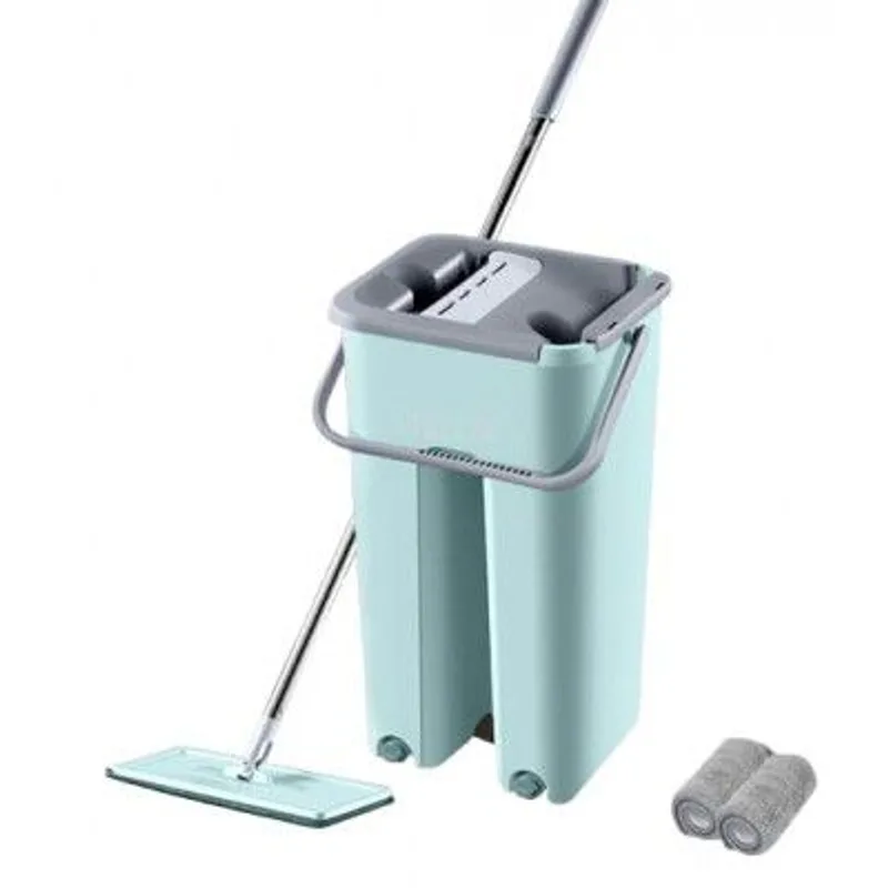 STELLIX Moppers for Cleaning Floor with 2 Microfiber Pad | Small Green — 77% off on Amazon.in