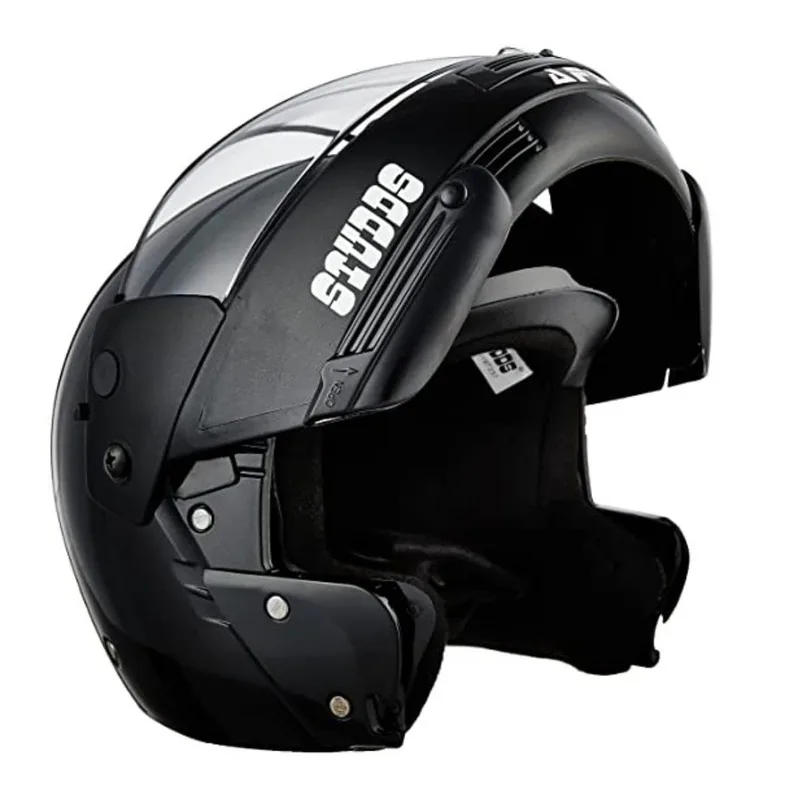 Studds RSINC Ninja Pastel Plain Full Face Helmet- Black (Xl) — 47% off on Amazon.in