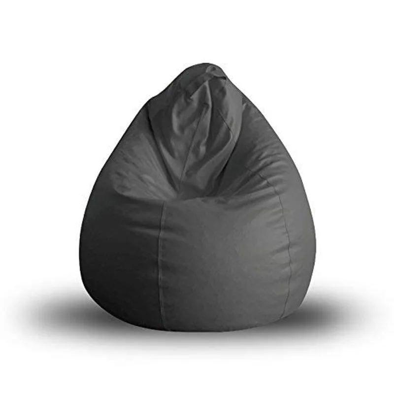 Style Homez Classic Bean Bag XL Size Grey Color in Premium Leatherette Fabric, Cover Only — 46% off on Amazon.in