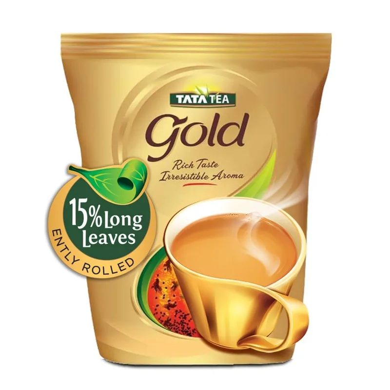Tata Tea Gold - 1kg, Premium Assam Teas With Gently Rolled Aromatic Long Loose Leaves, Black Tea — 29% off on Amazon.in