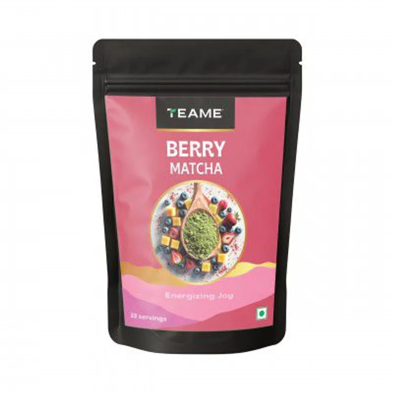 TE-A-ME Berry Matcha Tea Powder, 50g (33 Servings) — 67% off on Amazon.in