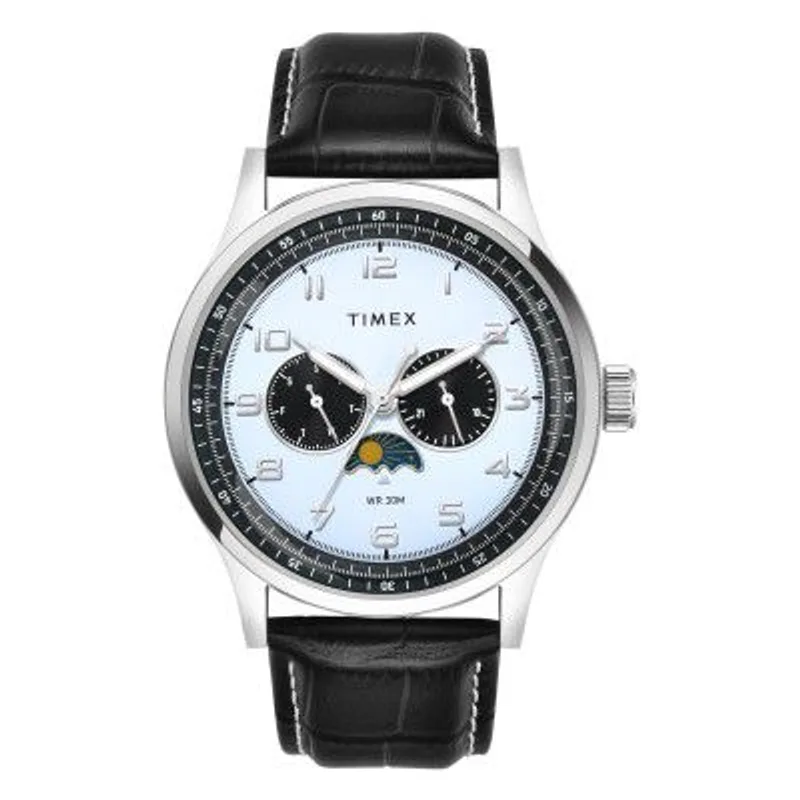 TIMEX Analog Watch for Men with Round Dial & Water Resistant Man's Wrist Watches — 47% off on Amazon.in
