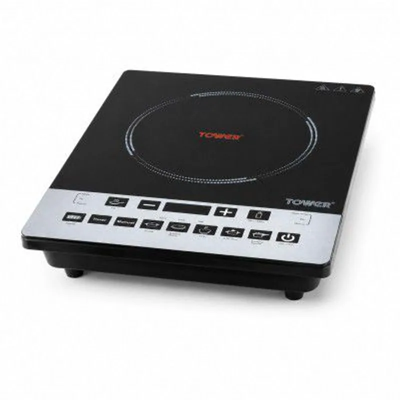 Tower Induction Cooktop 2000W Portable Single Burner Touch Control | Black — 66% off on Amazon.in