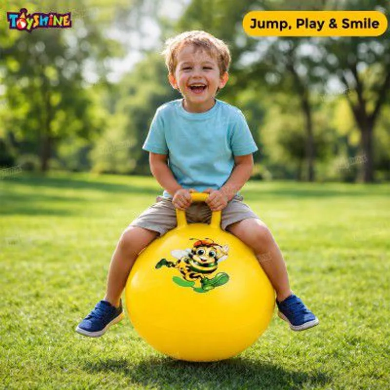 Toyshine 55cm Hopper Ball Inflatable Hopping Balls Jumping Therapy Toys Sit and Bounce Ball  — 81% off on Amazon.in