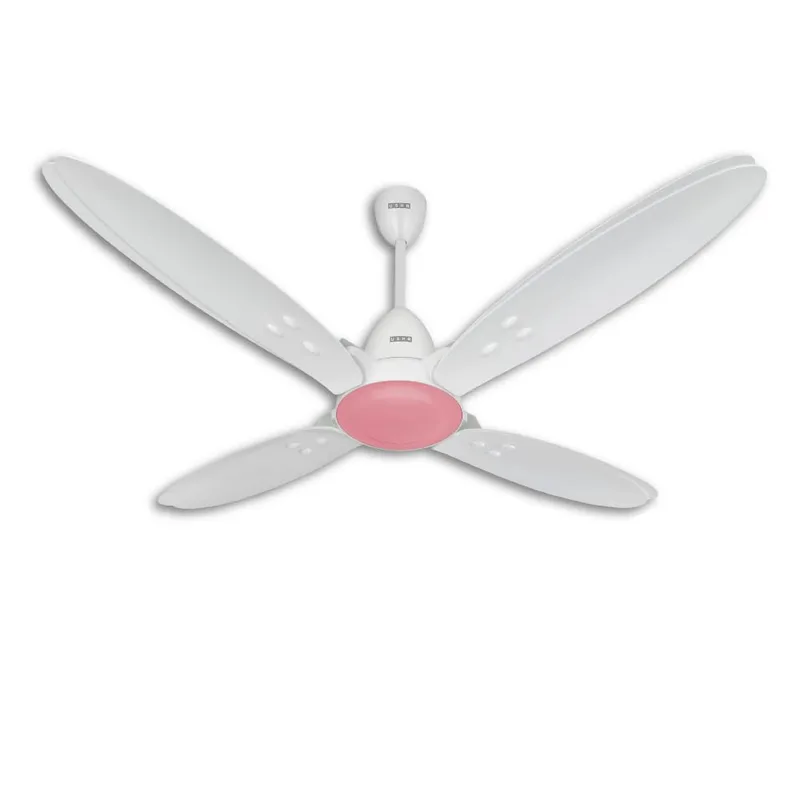 USHA Bloom Lily Nova 4-Blade BLDC Ceiling Fan |100% Copper Motor |Bi-Directiona|RF Remote |Sleep, Boost & Timer Mode |Whisper-Quiet |Dust-Resistant |3Y Motor & 2Y PCB Warranty | White & Light Pink — 39% off on Amazon.in