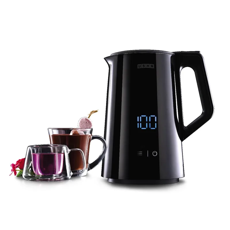Usha ICHEF Programmable Kettle 2000 Watt| 1.5L | 2 Years Warranty(Black) — 46% off on Amazon.in