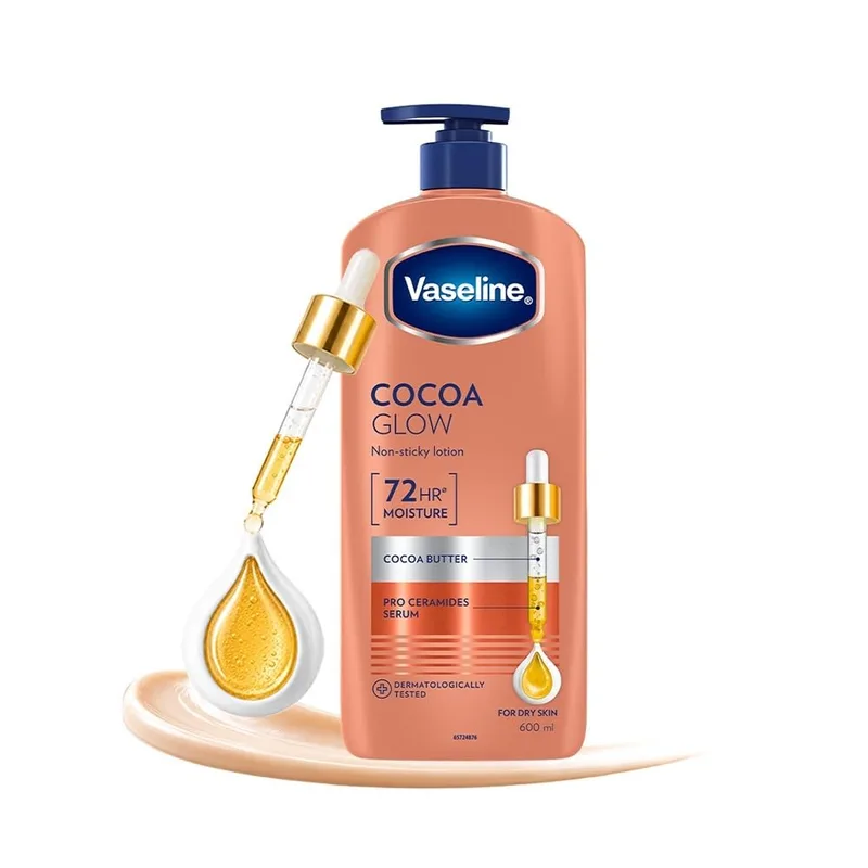 Vaseline Cocoa Glow Serum In Lotion | 600 ml — 65% off on Amazon.in