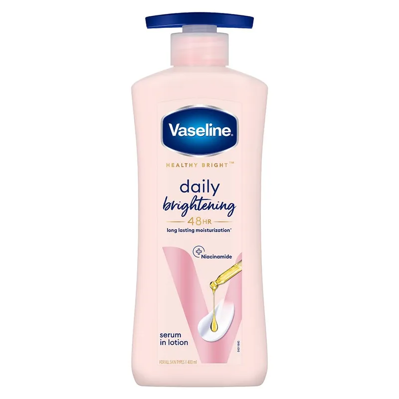 Vaseline Daily Brightening Body Lotion | 400ml — 65% off on Amazon.in