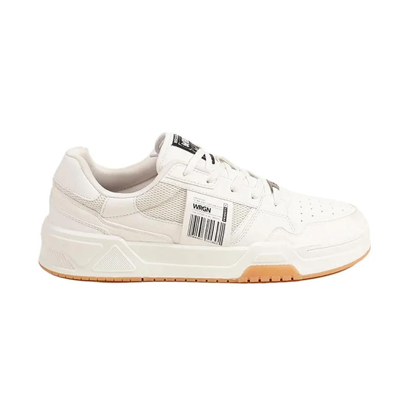 WROGN Men's PU Sneakers | Panelled Design | Lace-Up — 57% off on Amazon.in