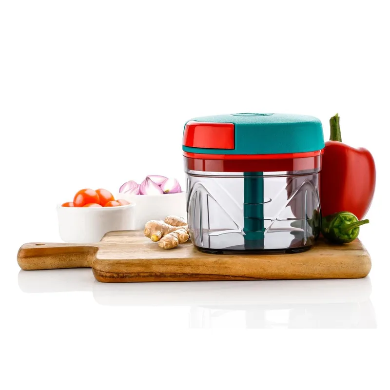 Xmart India Handy Vegetable Chopper, 3 Stainless Steel Blades,Pull Chopper | 700 Ml — 74% off on Amazon.in