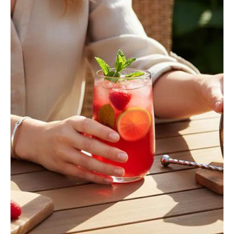 Yera Prima Aqua Water/Juice/Cocktail Glass- 335 ml Each -Set of 6 pcs — 70% off on Amazon.in
